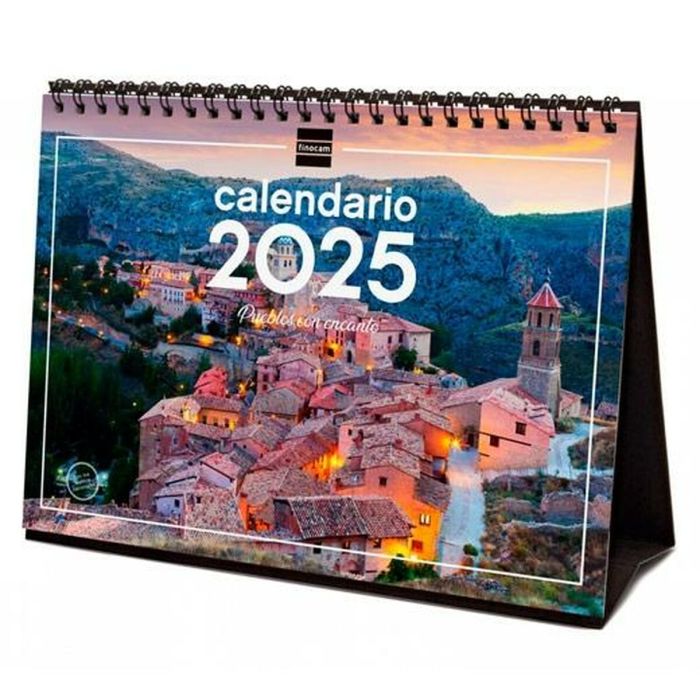 Finocam Calendario De Sobremesa Para Escribir S-210x150 mm Imágenes Pueblos Con Encanto 2025