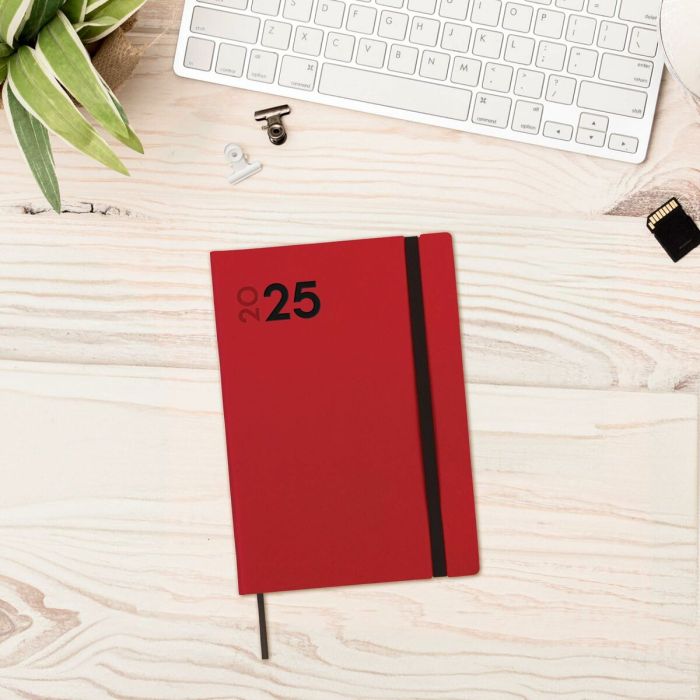 Agenda Finocam DYNAMIC MARA Y10 Rojo A5 14 x 20,4 cm 2025 6