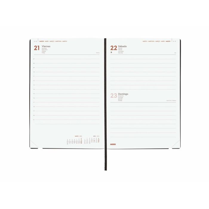 Agenda Finocam DYNAMIC MARA Y10 Verde A5 14 x 20,4 cm 2025 3