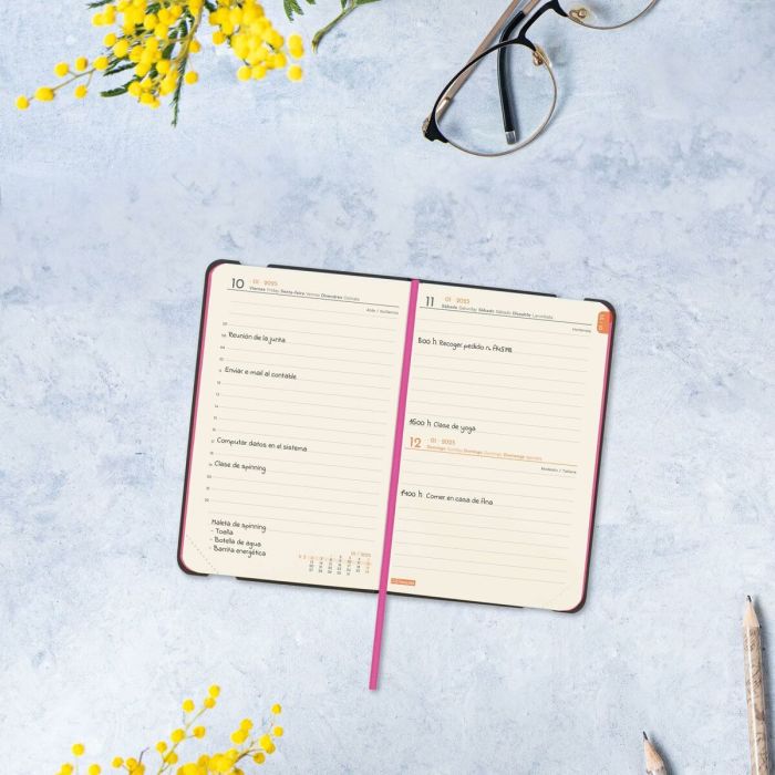 Agenda Finocam FLEXI JOY 8,2 x 12,7 cm 2025 Floral 6 Agenda Finocam FLEXI JOY 8,2 x 12,7 cm 2025 Floral 6