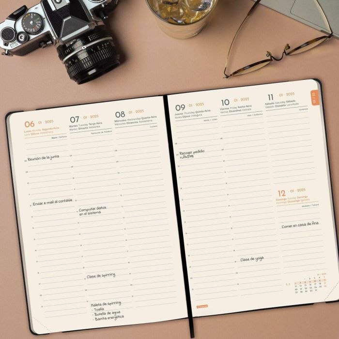 Agenda Finocam Flexi Joy A5 14,8 x 21 cm 2025 6