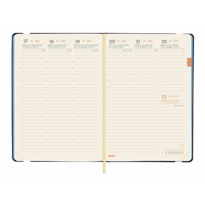 Agenda Finocam FLEXI JOY A5 14,8 x 21 cm 2025 Confeti 4