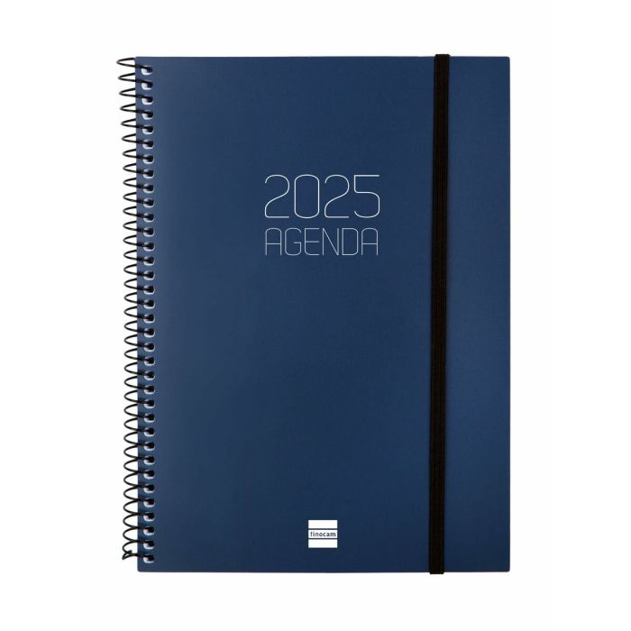 Agenda Finocam OPAQUE Azul A5 15,5 x 21,2 cm 2025 1