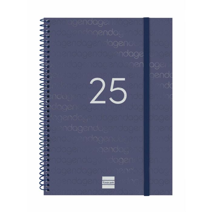 Agenda Finocam YEAR Azul A5 15,5 x 21,2 cm 2025 6