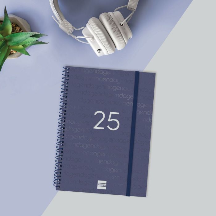 Agenda Finocam YEAR Azul A5 15,5 x 21,2 cm 2025 5