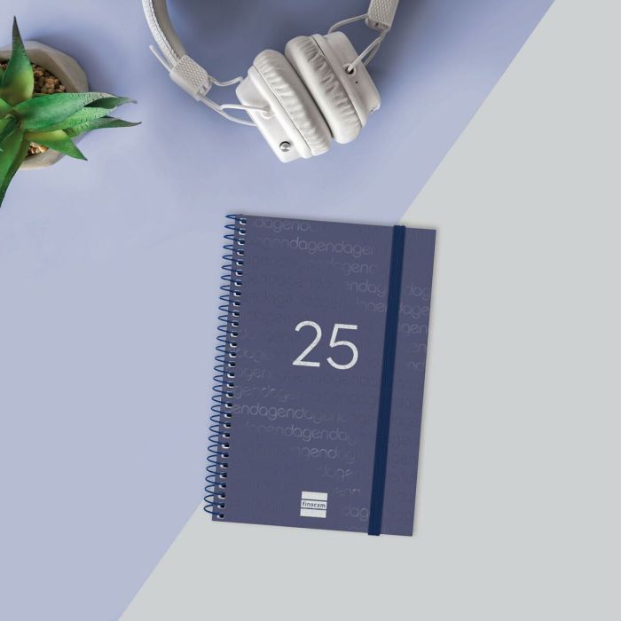 Agenda Finocam YEAR Azul 11,7 x 18,1 cm 2025 5