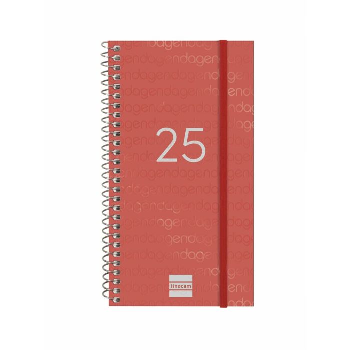 Agenda Finocam YEAR Rojo Mini 9,4 x 17,1 cm 2025 6