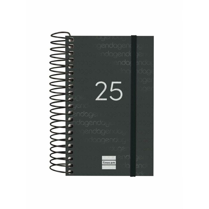 Agenda Finocam YEAR Negro Mini 7,9 x 12,7 cm 2025 6