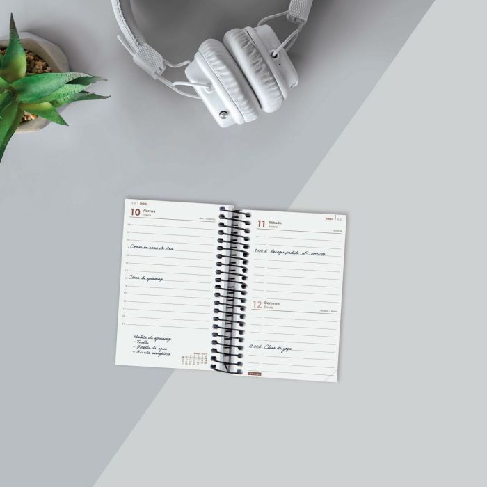 Agenda Finocam YEAR Negro Mini 7,9 x 12,7 cm 2025 4