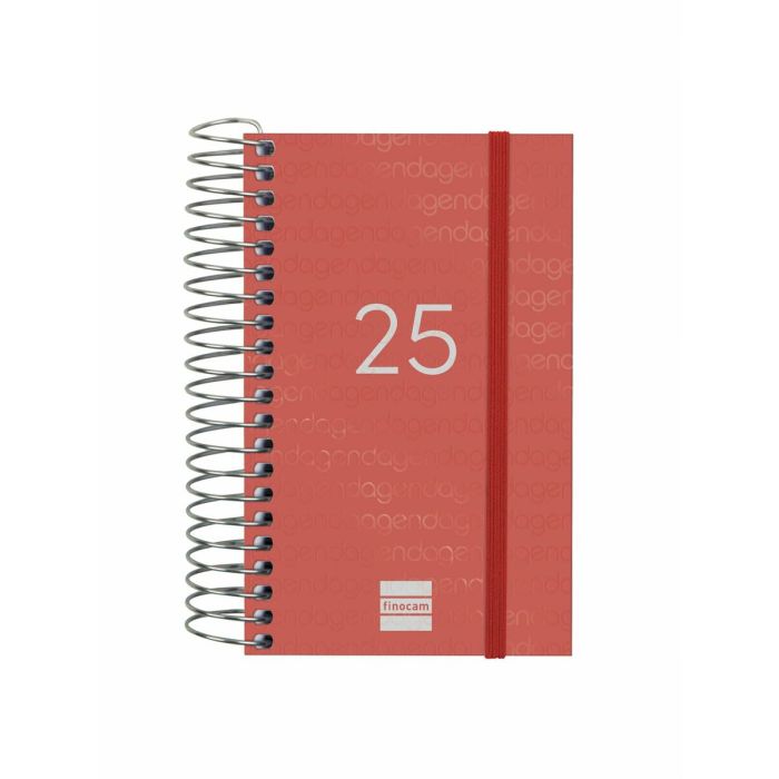 Agenda Finocam YEAR Rojo Mini 7,9 x 12,7 cm 2025 6