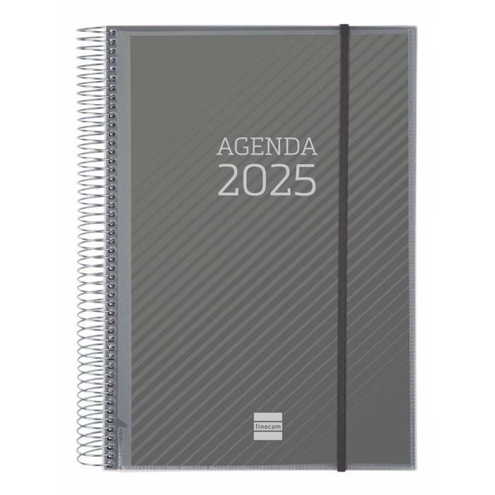 Agenda Finocam Gris A4 21 x 29,7 cm 2025 8