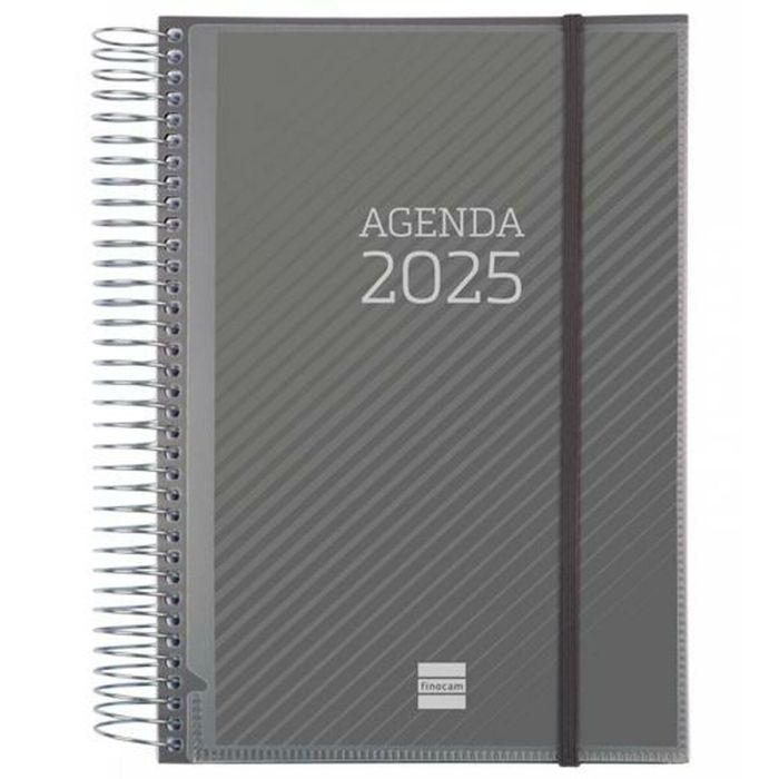 Finocam Agenda Anual Personalizable Espiral E10-155x212 mm 1Dp Basics 2025