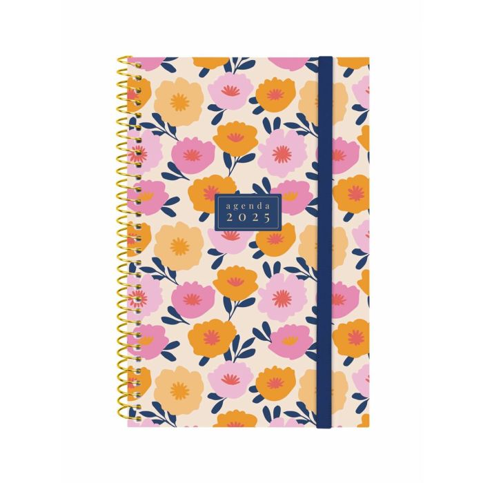 Agenda Finocam DESIGN COLLECTION 11,7 x 18,1 cm 2025 Floral 6