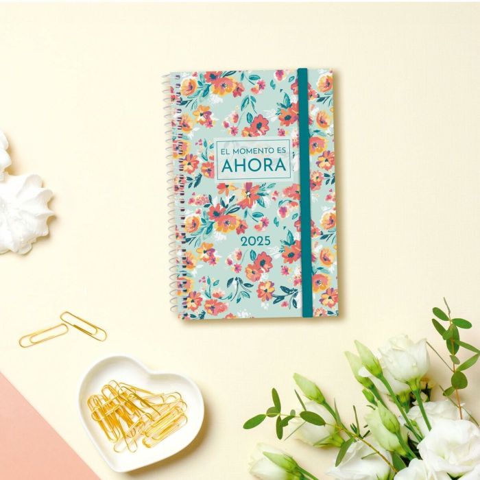 Agenda Finocam DESIGN COLLECTION 11,7 x 18,1 cm 2025 Floral 5