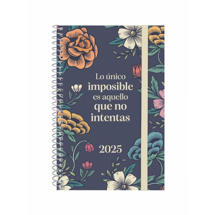 Agenda Finocam DESIGN COLLECTION 11,7 x 18,1 cm 2025 Floral 6