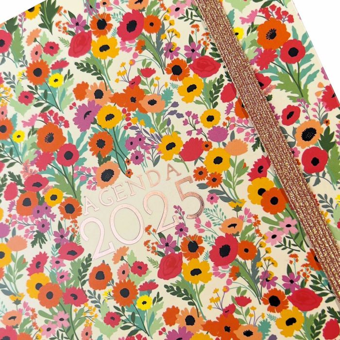 Agenda Finocam YOU 7,9 x 12,7 cm 2025 Floral 2