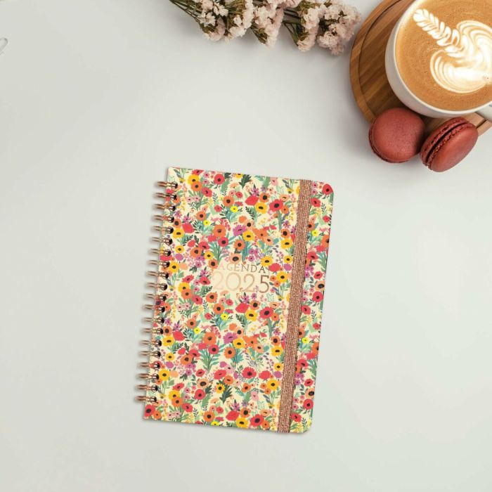 Agenda Finocam YOU 11,7 x 18,1 cm 2025 Floral 8