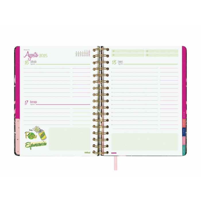 Agenda Finocam TALKUAL Cuarto 15,5 x 21,7 cm 2025 1