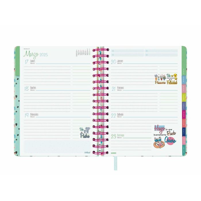 Agenda Finocam Talkual Cuarto 15,5 x 21,7 cm 2025 13