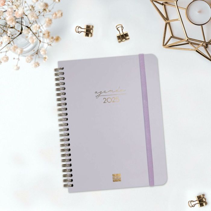 Agenda Finocam ALMA Lila A5 15,5 x 21,2 cm 2025 8