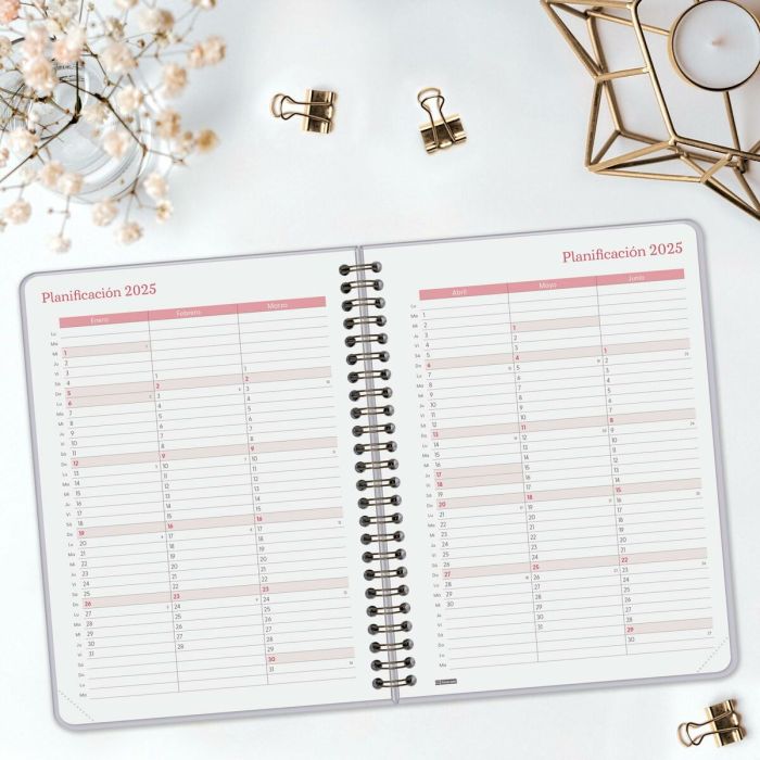 Agenda Finocam ALMA Lila A5 15,5 x 21,2 cm 2025 6