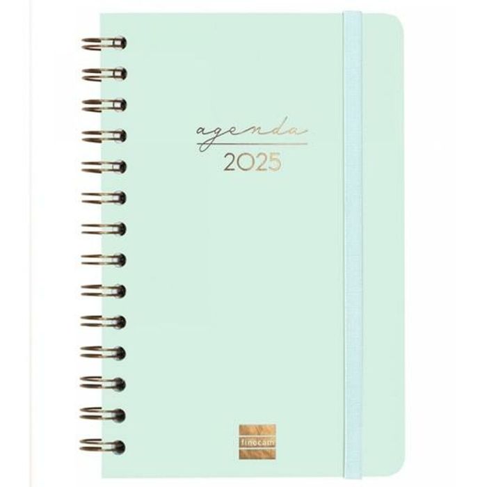 Finocam Agenda Anual Alma Espiral E5-117x181 mm Svh Menta 2025