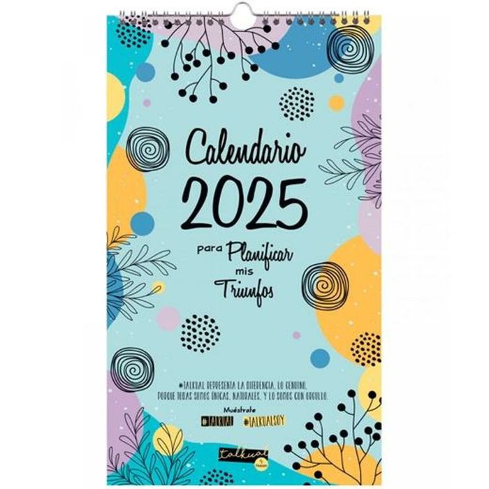 Finocam Calendario De Pared Para Escribir 210x360 mm Talkual Basic 2025