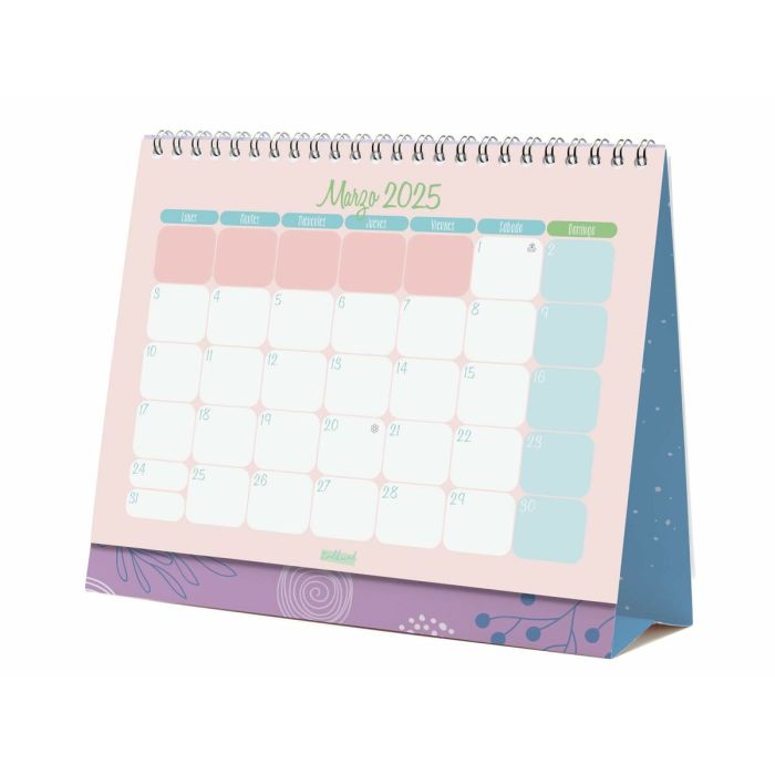 Calendario de Sobremesa Finocam TALKUAL Multicolor Papel 21 x 15 cm 2025 4