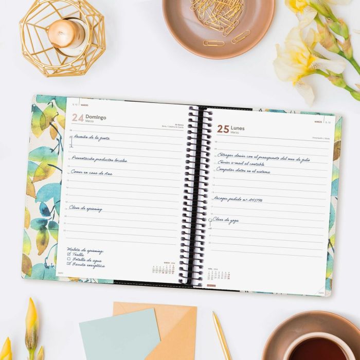 Agenda Finocam DUODESIGN E10 A5 15,5 x 21,2 cm 2025 Bloc de Notas 6