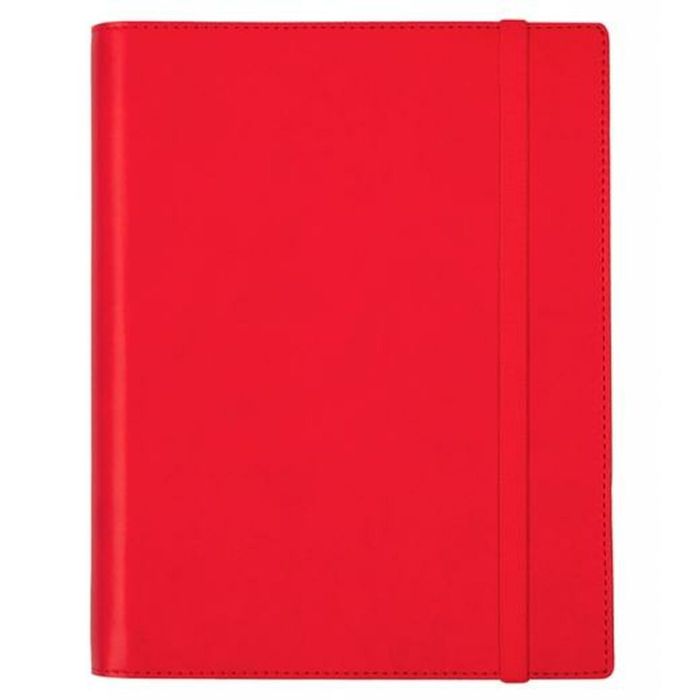 Finocam Agenda Anual Duoband Con Bloc De Notas E10-155x212 mm Svh Rojo 2025