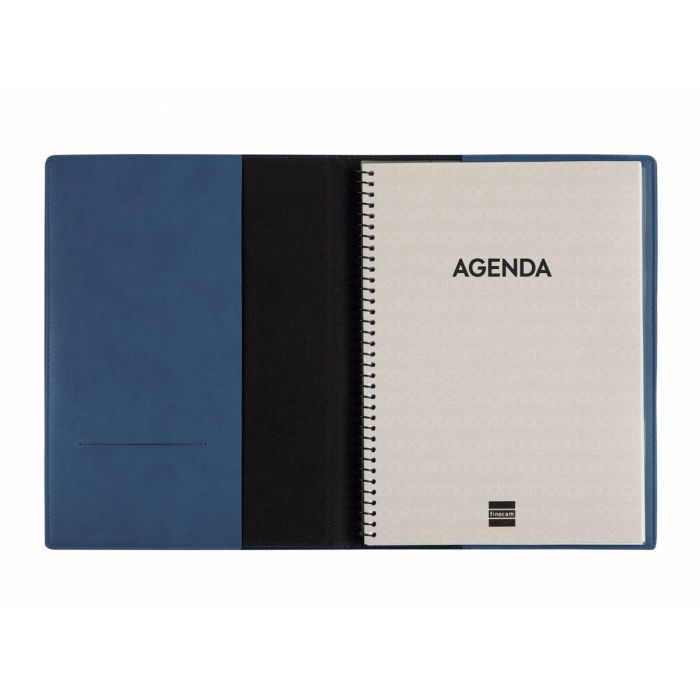 Agenda Finocam DUOBAND E10 Azul A5 15,5 x 21,2 cm 2025 Bloc de Notas 5