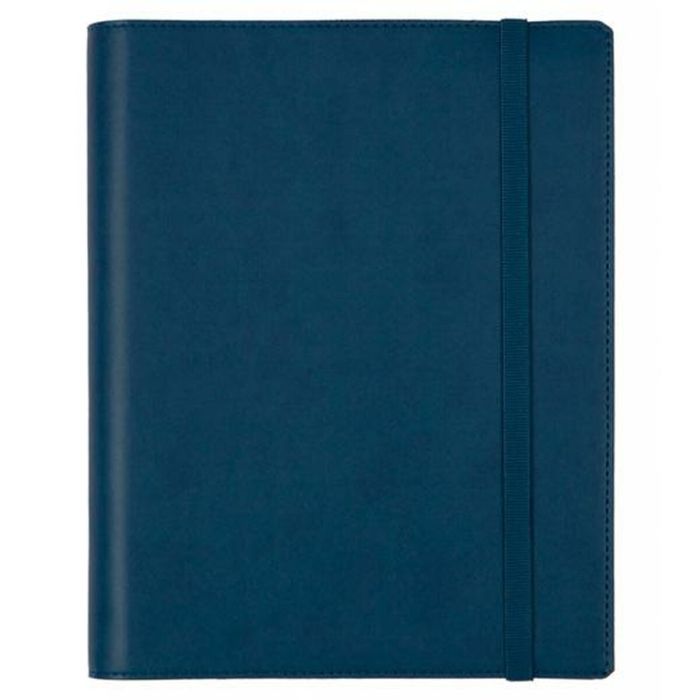 Finocam Agenda Anual Duoband Con Bloc De Notas E10-155x212 mm Svh Azul 2025