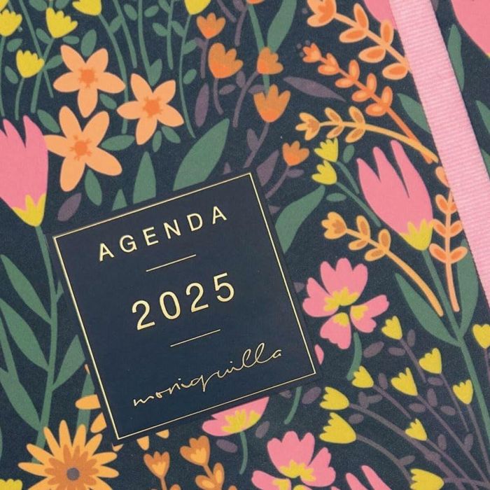 Agenda Finocam Moniquilla A5 15,5 x 21,2 cm 2025 Floral 2 Agenda Finocam Moniquilla A5 15,5 x 21,2 cm 2025 Floral 2