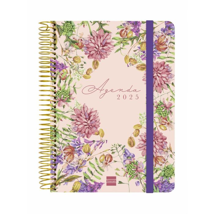 Agenda Finocam CLOE A5 15,5 x 21,2 cm 2025 Floral 7