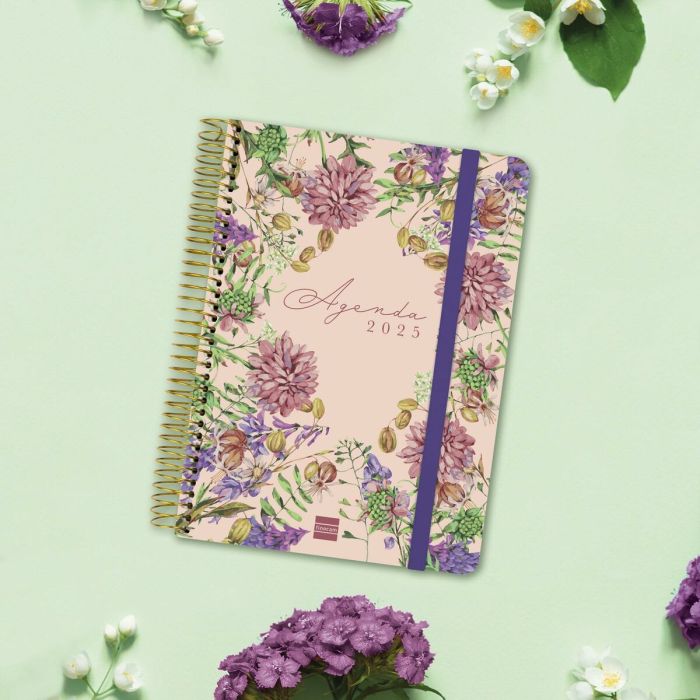 Agenda Finocam CLOE A5 15,5 x 21,2 cm 2025 Floral 6