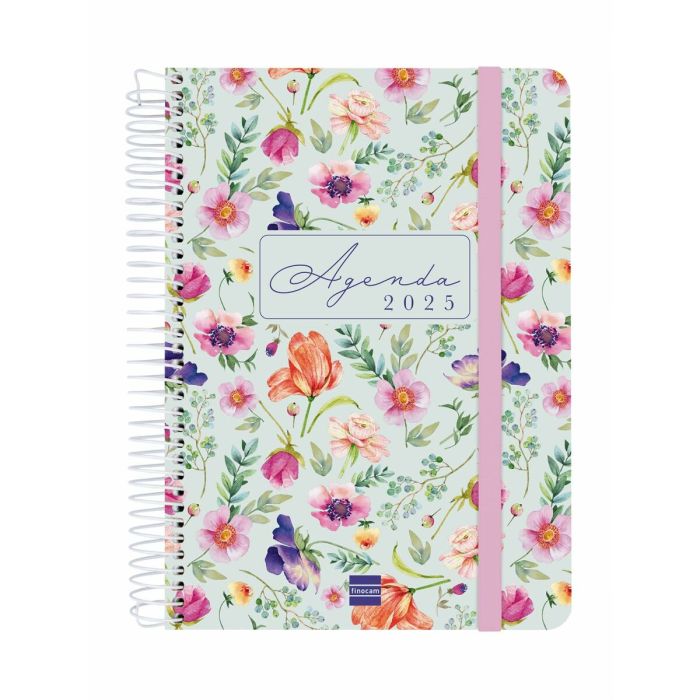 Agenda Finocam CLOE A5 15,5 x 21,2 cm 2025 Floral 7