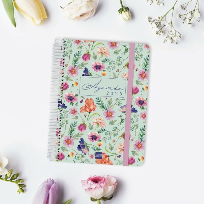 Agenda Finocam CLOE A5 15,5 x 21,2 cm 2025 Floral 6