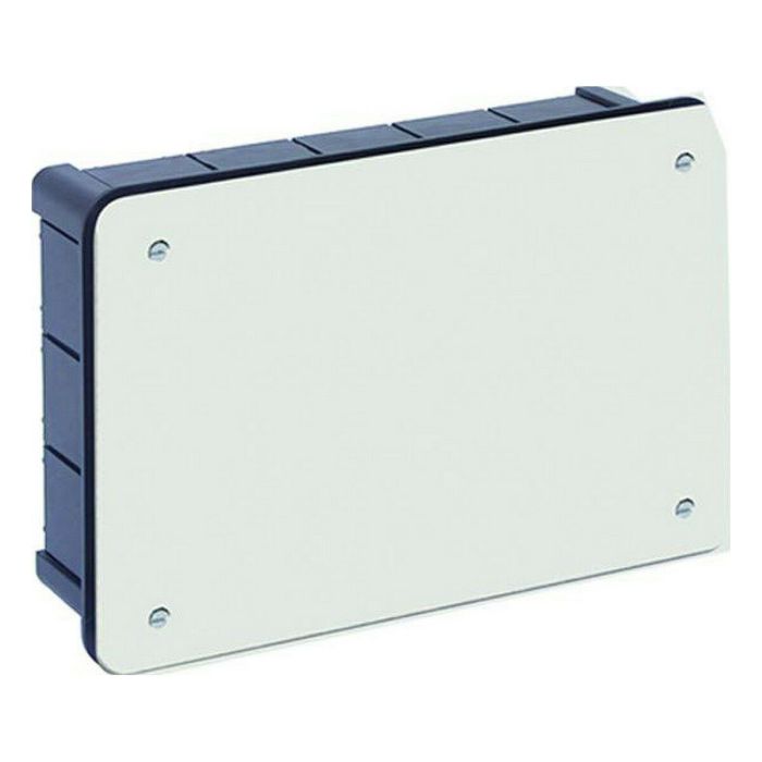 Caja de empotrar rectangular 200x130x60mm con tornillos (retractilado) solera 314