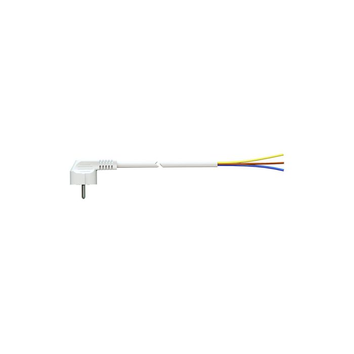 Cable de Alimentación Solera 7000/1 Schuko 4,8 mm 1 m Blanco 250 V 16 A 3 x 1,5 mm