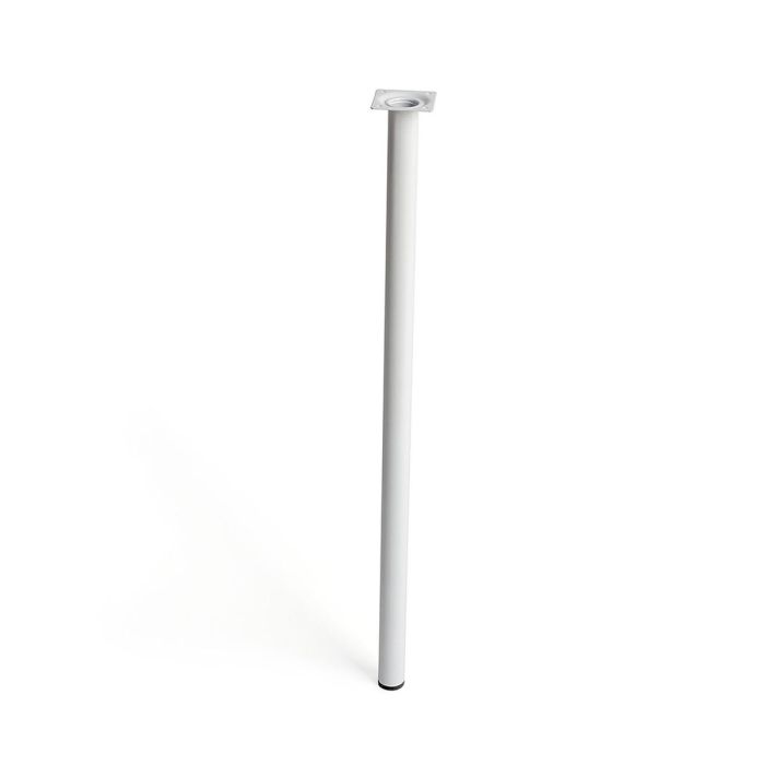 Patas Rei 401g Cilíndrica Acero Blanco Moderno (Ø 3 x 70 cm)