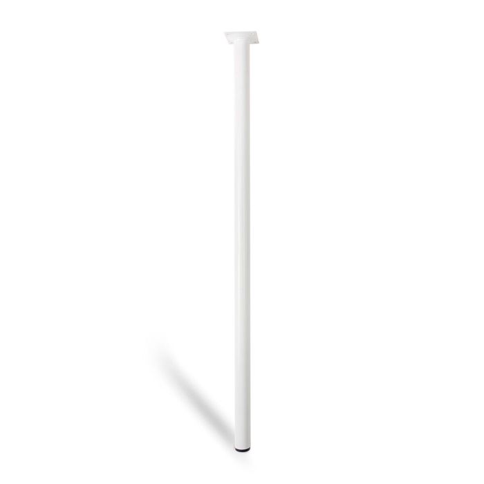 Patas Rei 401g Cilíndrica Acero Blanco Moderno (Ø 3 x 80 cm)