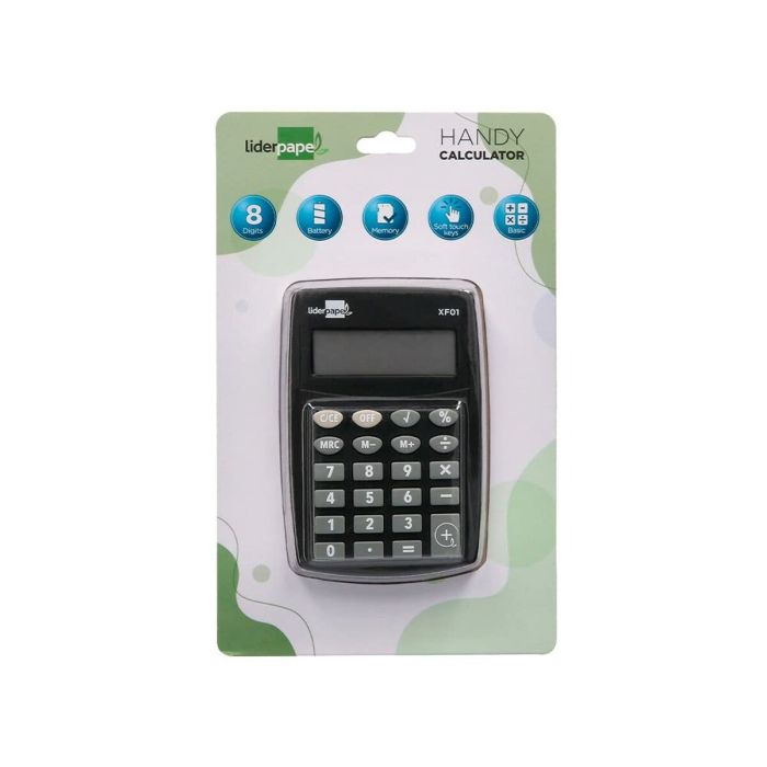 Calculadora Liderpapel XF01 Negro 2