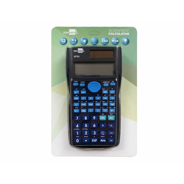 Calculadora Científica Liderpapel XF32 Azul 2