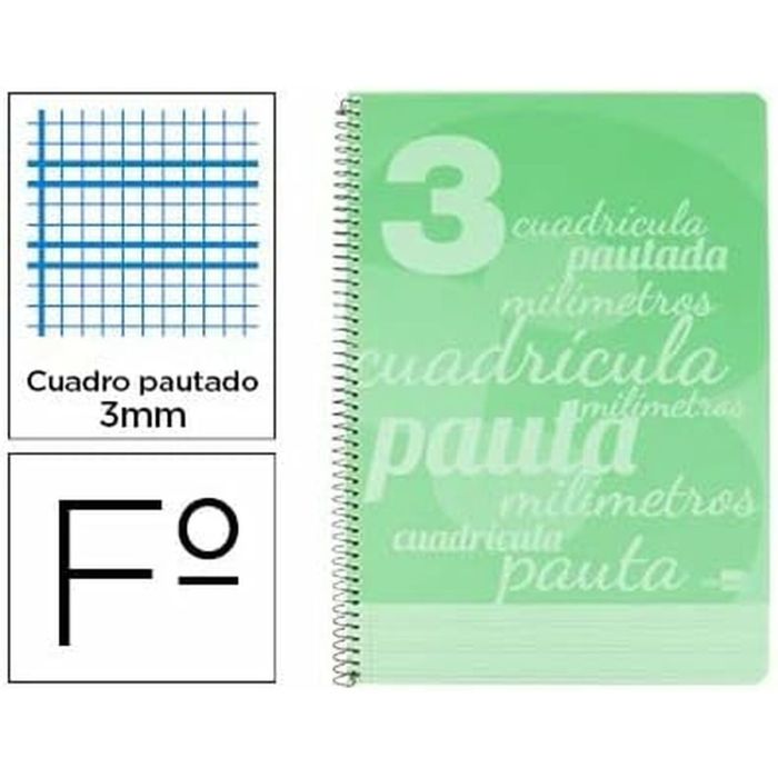 Cuaderno Liderpapel BE41 Verde 80 Hojas 1