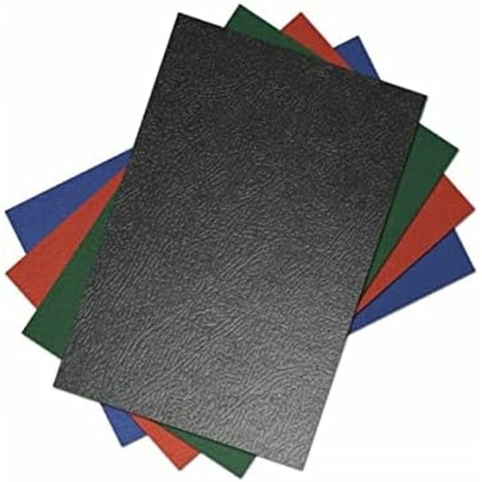 Set de tapas Liderpapel TE02 Cartón Negro (50 Unidades) 1