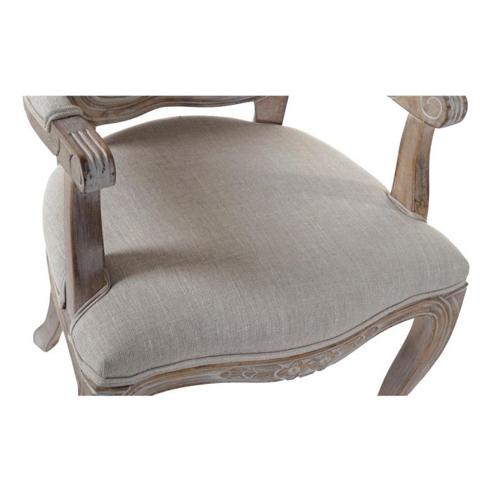 Silla DKD Home Decor Marrón Beige Madera 57 x 57 x 94 cm 2 Silla DKD Home Decor Marrón Beige Madera 57 x 57 x 94 cm 2