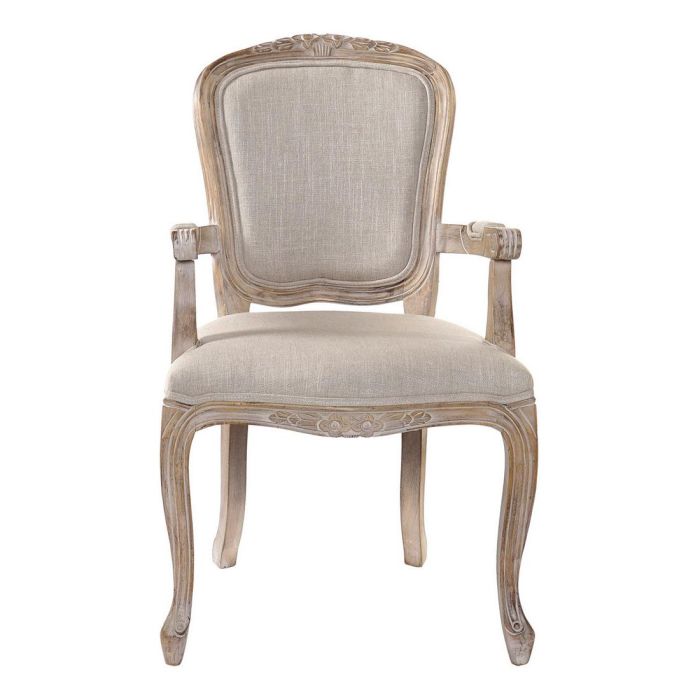 Silla DKD Home Decor Marrón Beige Madera 57 x 57 x 94 cm 1 Silla DKD Home Decor Marrón Beige Madera 57 x 57 x 94 cm 1