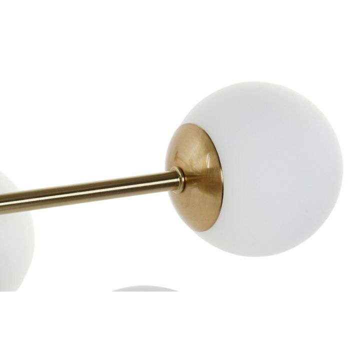 Lámpara de Techo DKD Home Decor Metal Cristal Dorado (94 x 94 x 145 cm) 2