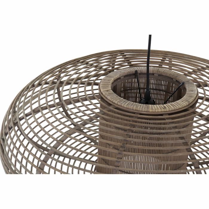 Lámpara de Techo DKD Home Decor Marrón Bambú 220 V (62 x 62 x 170 cm) 1