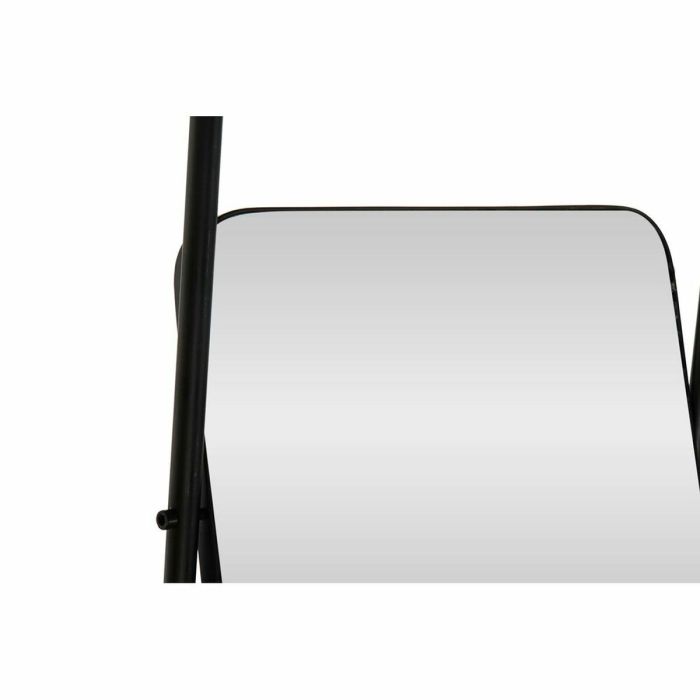 Estantería DKD Home Decor Espejo Negro Metal (40 x 20 x 160 cm) 3